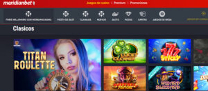 meridianbet casino y todos sus juegos online