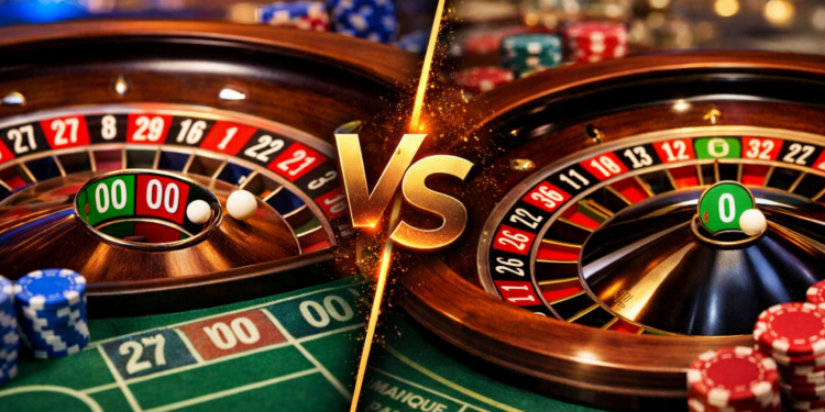 Ruleta americana vs Ruleta francesa: la diferencia que cambia tus probabilidades al jugar